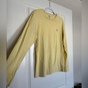 Polo Ralph Lauren Yellow Long Sleeve Shirt